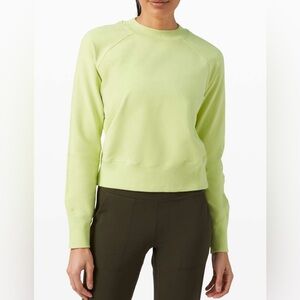 Lululemon Ready To Roll Sweater Bright Yellow Athletic Gym Workout Outdoor Fun